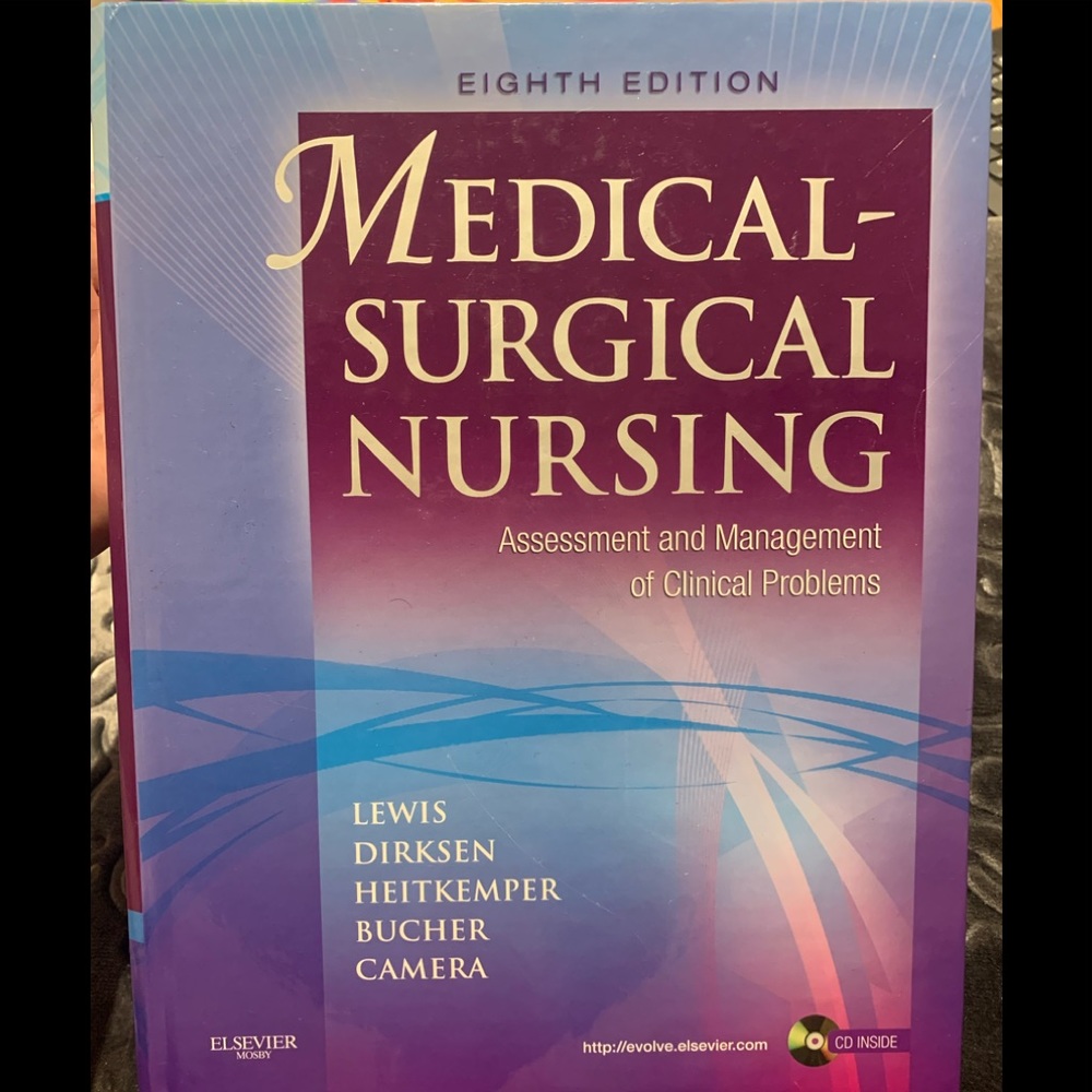 Medical Surgical Nursing Books(8th Edition) Gem
